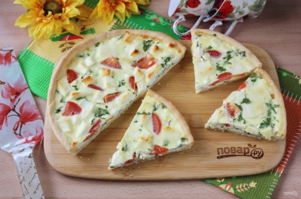 Киш с брынзой Киш с брынзой