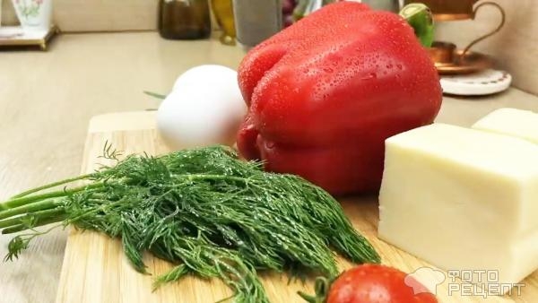 Рецепт: За печенные перцы с сыром в духовке - Сытный завтрак на скорую руку Рецепт: За печенные перцы с сыром в духовке - Сытный завтрак на скорую руку