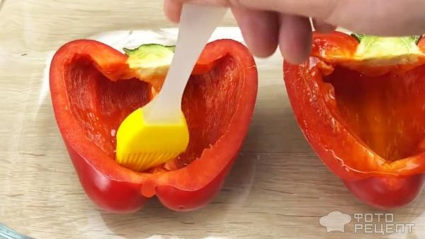 Рецепт: За печенные перцы с сыром в духовке - Сытный завтрак на скорую руку Рецепт: За печенные перцы с сыром в духовке - Сытный завтрак на скорую руку