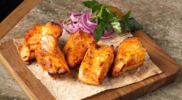 Медово-горчичный куриный шашлык, пошаговый рецепт с фото Медово-горчичный куриный шашлык, пошаговый рецепт с фото