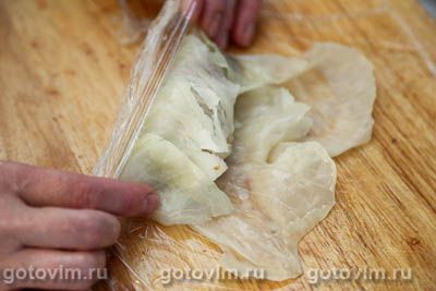 Пирог из голубцов с пшеничной кашей, грибами и овощами Пирог из голубцов с пшеничной кашей, грибами и овощами
