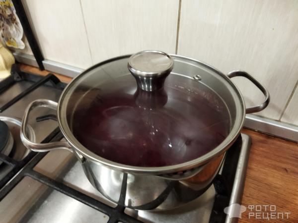Рецепт: Витаминный морс - смородиновое ассорти из красной и чёрной смородины Рецепт: Витаминный морс - смородиновое ассорти из красной и чёрной смородины