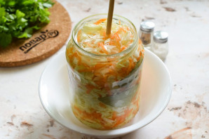 Маринованная капуста на зиму холодным способом Маринованная капуста на зиму холодным способом