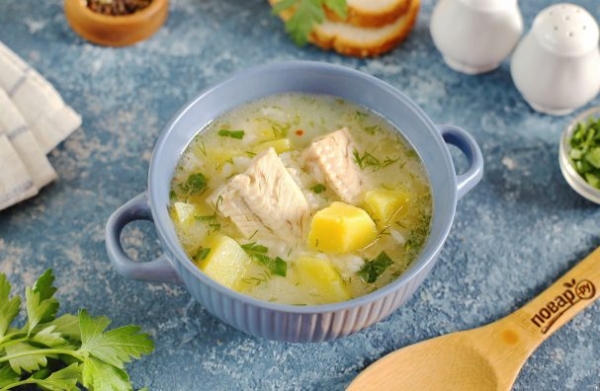 Уха из щуки с рисом Уха из щуки с рисом
