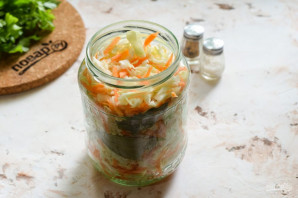 Маринованная капуста на зиму холодным способом Маринованная капуста на зиму холодным способом