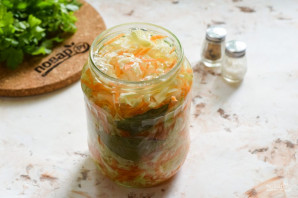Маринованная капуста на зиму холодным способом Маринованная капуста на зиму холодным способом