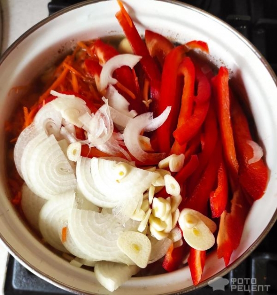 Рецепт: Маринованные шампиньоны с овощами - Сладкие! Рецепт: Маринованные шампиньоны с овощами - Сладкие!