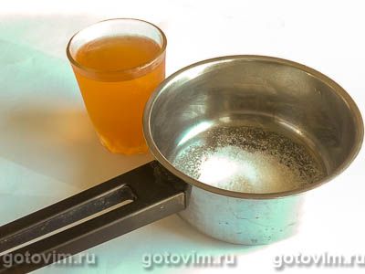 Десерт из черешни в яблочном желе Десерт из черешни в яблочном желе