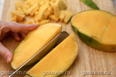 Варенье из клубники с манго на желатине Варенье из клубники с манго на желатине