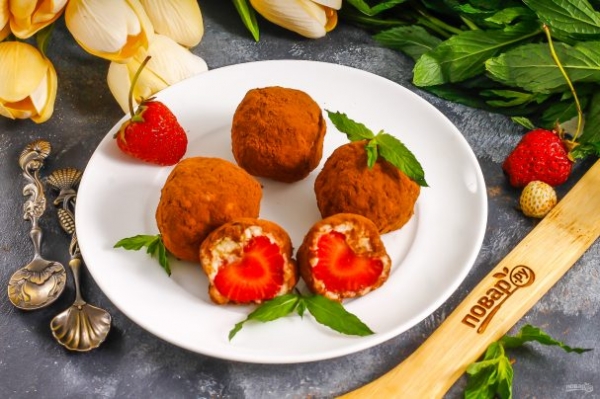 Клубничные конфеты Клубничные конфеты