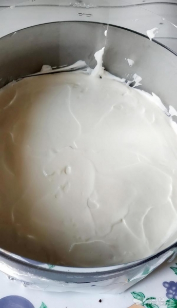 Рецепт: Торт-мороженое - вкус мороженного из детства Рецепт: Торт-мороженое - вкус мороженного из детства