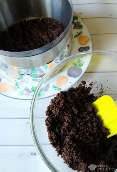 Рецепт: Торт-мороженое - вкус мороженного из детства Рецепт: Торт-мороженое - вкус мороженного из детства