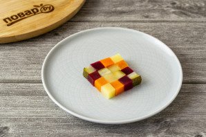 Винегрет "Кубик рубик" Винегрет "Кубик рубик"