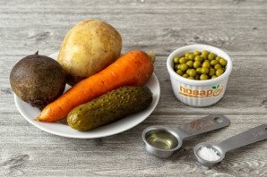Винегрет "Кубик рубик" Винегрет "Кубик рубик"
