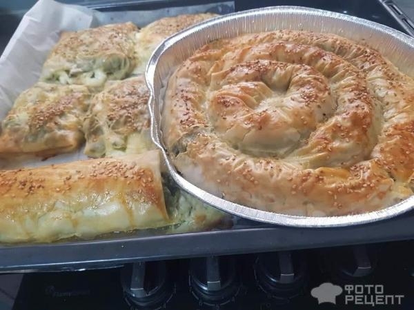 Рецепт: Спинакопита - Греческая выпечка Рецепт: Спинакопита - Греческая выпечка
