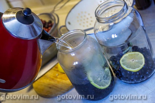 Компот мохито с черной смородиной Компот мохито с черной смородиной