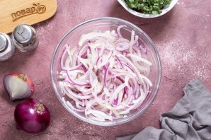 Салат из лука Салат из лука