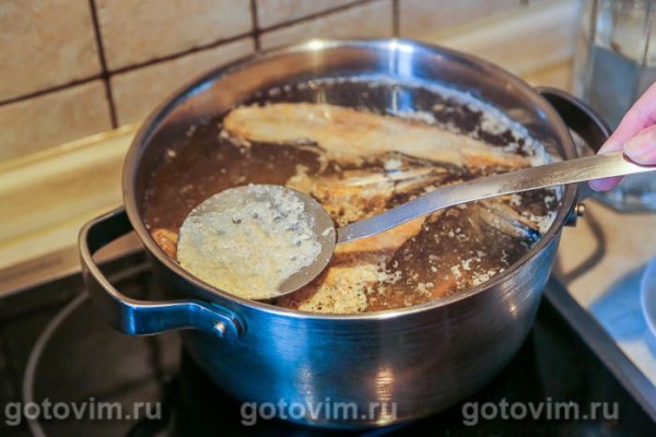 Суп с рыбными фрикадельками Суп с рыбными фрикадельками