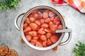 Кисель из клубники