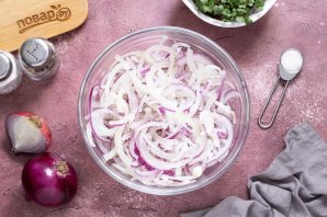 Салат из лука Салат из лука
