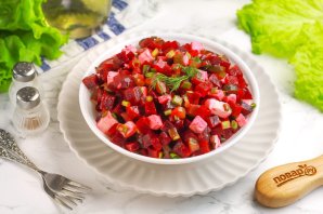 Салат из свеклы со сливочным сыром Салат из свеклы со сливочным сыром