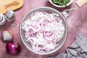 Салат из лука Салат из лука