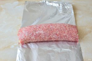 Рулет из фарша с грибами Рулет из фарша с грибами