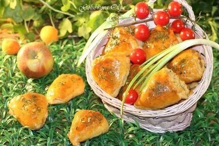Рожки - пирожки на картофельном тесте с начинкой Рожки - пирожки на картофельном тесте с начинкой