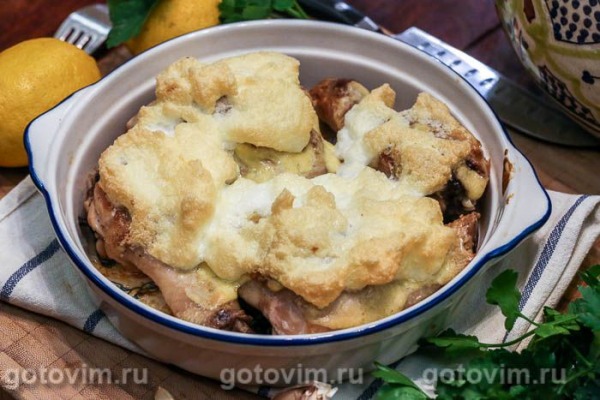 «Курица под снегом» из запеченных взбитых белков «Курица под снегом» из запеченных взбитых белков