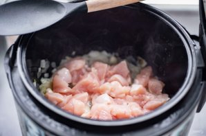 Диетический плов в мультиварке Диетический плов в мультиварке