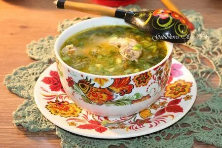 Cуп из куриных шеек с рисом Cуп из куриных шеек с рисом