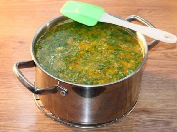 Cуп из куриных шеек с рисом Cуп из куриных шеек с рисом