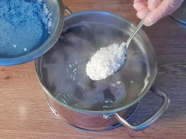 Cуп из куриных шеек с рисом Cуп из куриных шеек с рисом