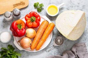 Капуста с перцем на зиму Капуста с перцем на зиму