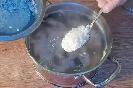 Cуп из куриных шеек с рисом Cуп из куриных шеек с рисом