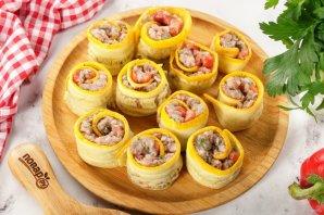 Кабачки с фаршем в мультиварке Кабачки с фаршем в мультиварке
