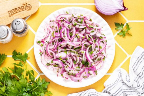 Лук к шашлыку Лук к шашлыку