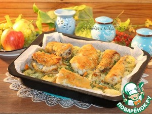 Минтай со сливочным вкусом в пергаменте Минтай со сливочным вкусом в пергаменте