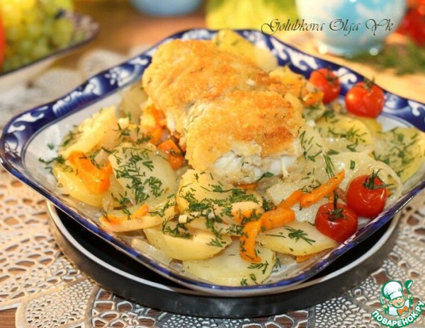 Минтай со сливочным вкусом в пергаменте Минтай со сливочным вкусом в пергаменте