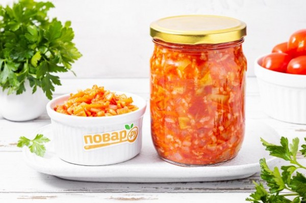 Салат с рисом на зиму Салат с рисом на зиму