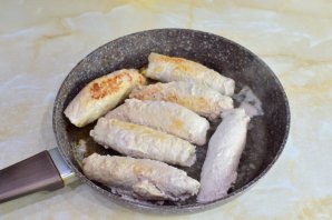 Рулетики из свинины с начинкой