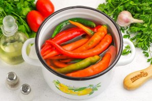 Острый перец маринованный Острый перец маринованный