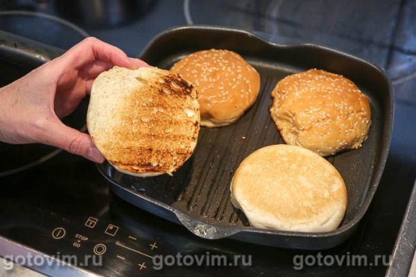 Бургеры с фрикадельками