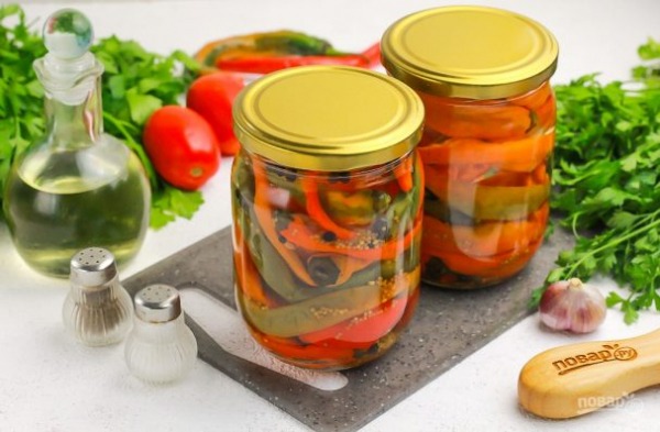 Острый перец маринованный Острый перец маринованный