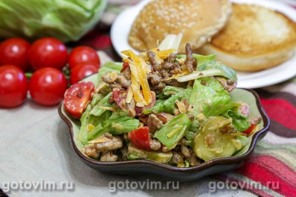 Салат «Биг Мак» (Big Mac salad) Салат «Биг Мак» (Big Mac salad)