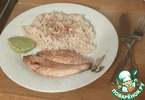 Скумбрия с рисом по-тайски Скумбрия с рисом по-тайски