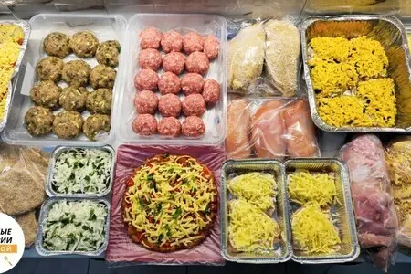 Заготовка еды на 2-3 недели из 16 кг свинины и курицы - 12 блюд / заморозка полуфабрикатов Заготовка еды на 2-3 недели из 16 кг свинины и курицы - 12 блюд / заморозка полуфабрикатов