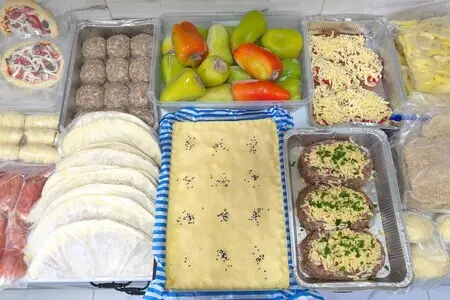 Заготовка еды на 2 недели - 12 блюд / заморозка полуфабрикатов из 12.5 кг свинины Заготовка еды на 2 недели - 12 блюд / заморозка полуфабрикатов из 12.5 кг свинины