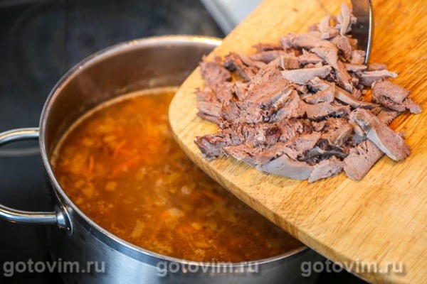 Суп гороховый с языками Суп гороховый с языками