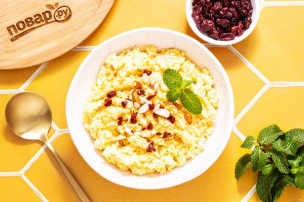 Кукурузная каша на молоке Кукурузная каша на молоке